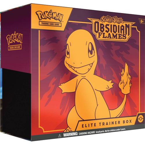 [Case] x 10 - POKÉMON TCG Scarlet & Violet 3: Obsidian Flames Elite Trainer Box (ETB)