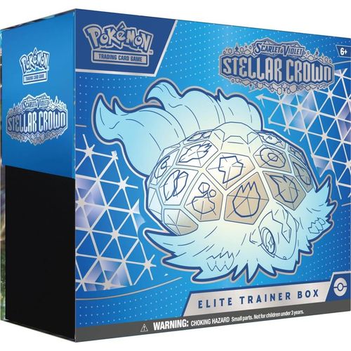 [Case] 10x POKÉMON TCG Scarlet & Violet 7: Stellar Crown Elite Trainer Box (ETB)